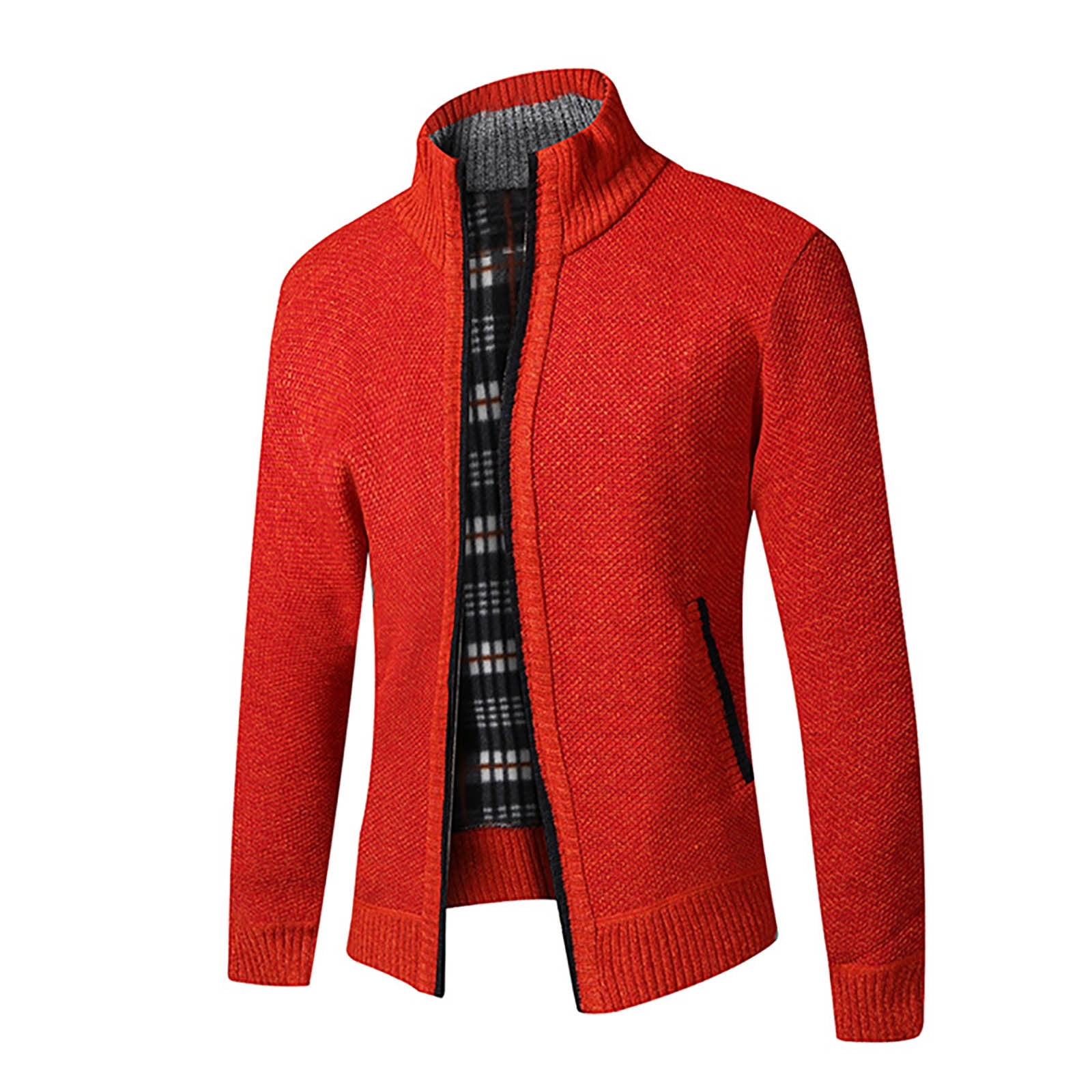 Roundtree & Yorke Red Crewneck Sweaters for Men