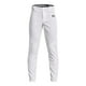 thumbnail image 1 of Pantalones de béisbol Under Armour para niños, blancos y negros, talla XS, 1 of 1