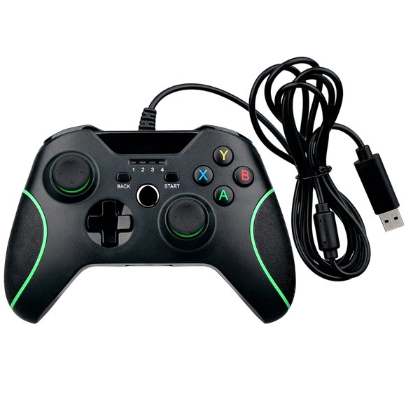 Controlador USB con cable OSTENT para Xbox One S y PC
