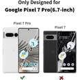 thumbnail image 2 of SINBEE [2+2 Pack] for Google Pixel 7 Pro Screen Protector and Camera Lens Protector, 9H Tempered Glass, Ultrasonic Fingerprint Compatible for Google Pixel 7 Pro 5G Glass Screen Protector, 2 of 7