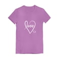 thumbnail image 1 of Tstars Girls Valentine's Day heart Shirts for Teen Kids T Shirt, 1 of 5