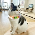 thumbnail image 4 of CSChome Pet Collar Pet Collar Cartoon Soft Cute Adjustable Woolen Thread Fur Ball Dog Collar, 4 of 7