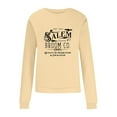 thumbnail image 5 of Alkepwun Halloween Sweatshirts for Women Salem 1692 Broom Co. Shirt Fleece Lined Halloween Witch Sweaters Crewneck Holiday Pullover Long Sleeve Tops, 5 of 6