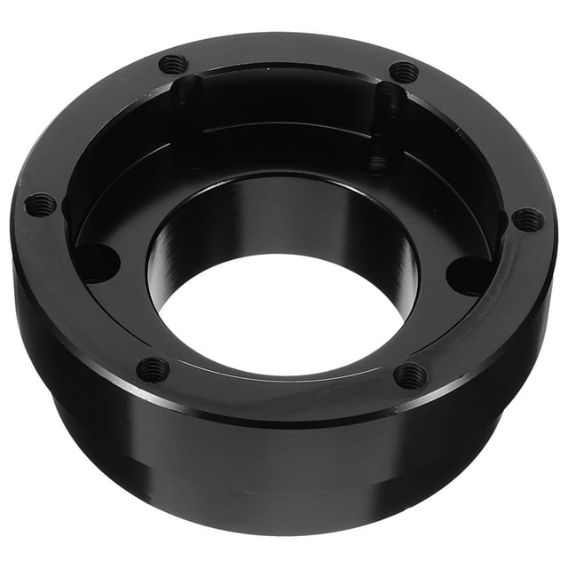 BRIGHTFUFU 1Set Racing Car Part Steering Wheel Adapter Plate for Easy Installation 7.8x7.8x1.2in