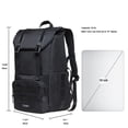 thumbnail image 4 of Travel Laptop Backpack, Outdoor Rucksack, School backpack Fits 15.6" (23-BLACK), 4 of 5