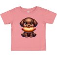 thumbnail image 3 of Inktastic Labrador Puppy Chocolate Lab Boys or Girls Baby T-Shirt, 3 of 5
