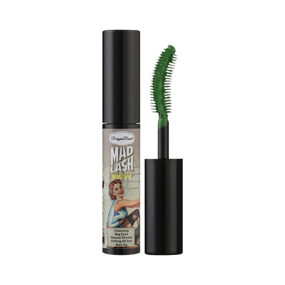 onlyliua Liquidación Máscara de Pestañas Fina, Rizada Naturalmente, Gruesa, Sin Manchas, Alargadora, Color Azul, Morado, Marrón y Blanco