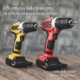 thumbnail image 3 of 2PCS Magnetic Bit Holder with Adhesive for Impact Drivers Drills for Screwdriver Bits Holder Drill Power Tool Parts, 3 of 5
