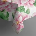 thumbnail image 5 of Pioneer Flower Floral Print Pattern Square Tablecloth,Waterproof Square Table Cover,Wipeable Spillproof Washable Table Cover for Home Kitchen Party Decor 60"x60"(152x152cm), 5 of 6