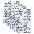 thumbnail image 2 of Blue Fruit Kitchen Towels Set of 4, Vintage Plant Nature Botanical Flower Floral Absorbent Dish Towels for Kitchen, Microfiber Hand Towel, Quick Drying Tea Towel for Cleaning Decorative Dishcloths, 2 of 7