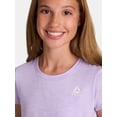 thumbnail image 4 of Reebok Girl's Legacy Short Sleeve Performance T-Shirt, Sizes 4-18, 4 of 6