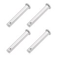 thumbnail image 5 of Uxcell Single Hole Clevis Pins 8mm x 50mm Flat Head 304 Stainless Steel Link Hinge Pin 4Pcs, 5 of 5