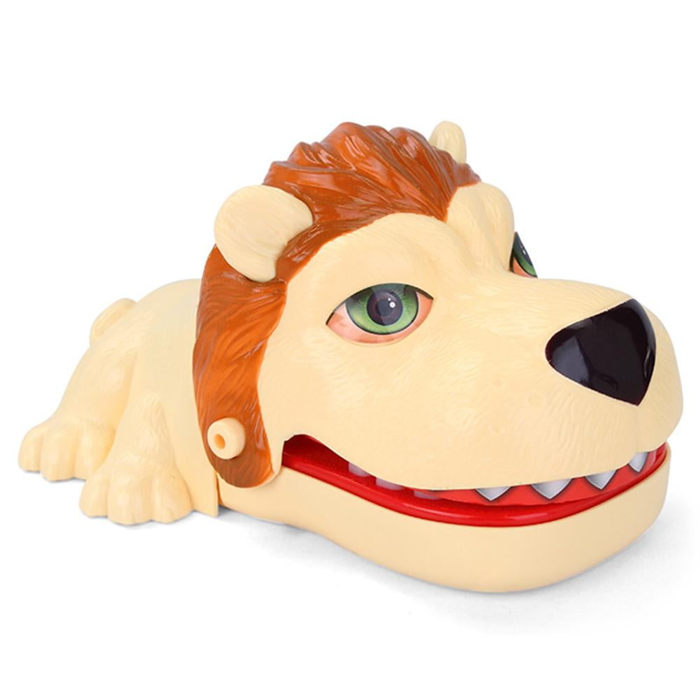 Creative Lion Teeth Game for Kids Mouth Bite Finger Toy Lion Dentist Biting  Finger Game Toy with Sounds 