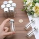 thumbnail image 3 of 24 frascos pequeños con tapa de rosca de aluminio, mini frascos de vidrio de 30 ml, viales de vidrio, frascos pequeños con cuentas de vidrio, botellas selladas de vidrio transparente., 3 of 9