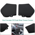 thumbnail image 1 of ALLTIMES Housse de Tour de Choc avant pour Corvette C8, Sans Mag Ride Noir Brillant ABS, 1 of 8