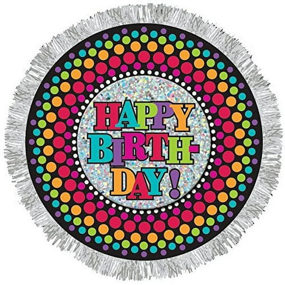 Party On Big Fun Button - Party Supplies