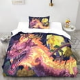 thumbnail image 3 of One Piece Bedding Set With Duvet Cover And Duvet Cover One Piece D With Zipper Closure Soft Microfiber For Adults And Children Single Pieces 135*200 C, 3 of 5