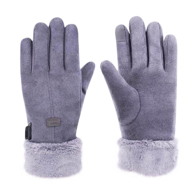 Guante de invierno cálido para escalada antideslizante de terciopelo Tou Screen Winter