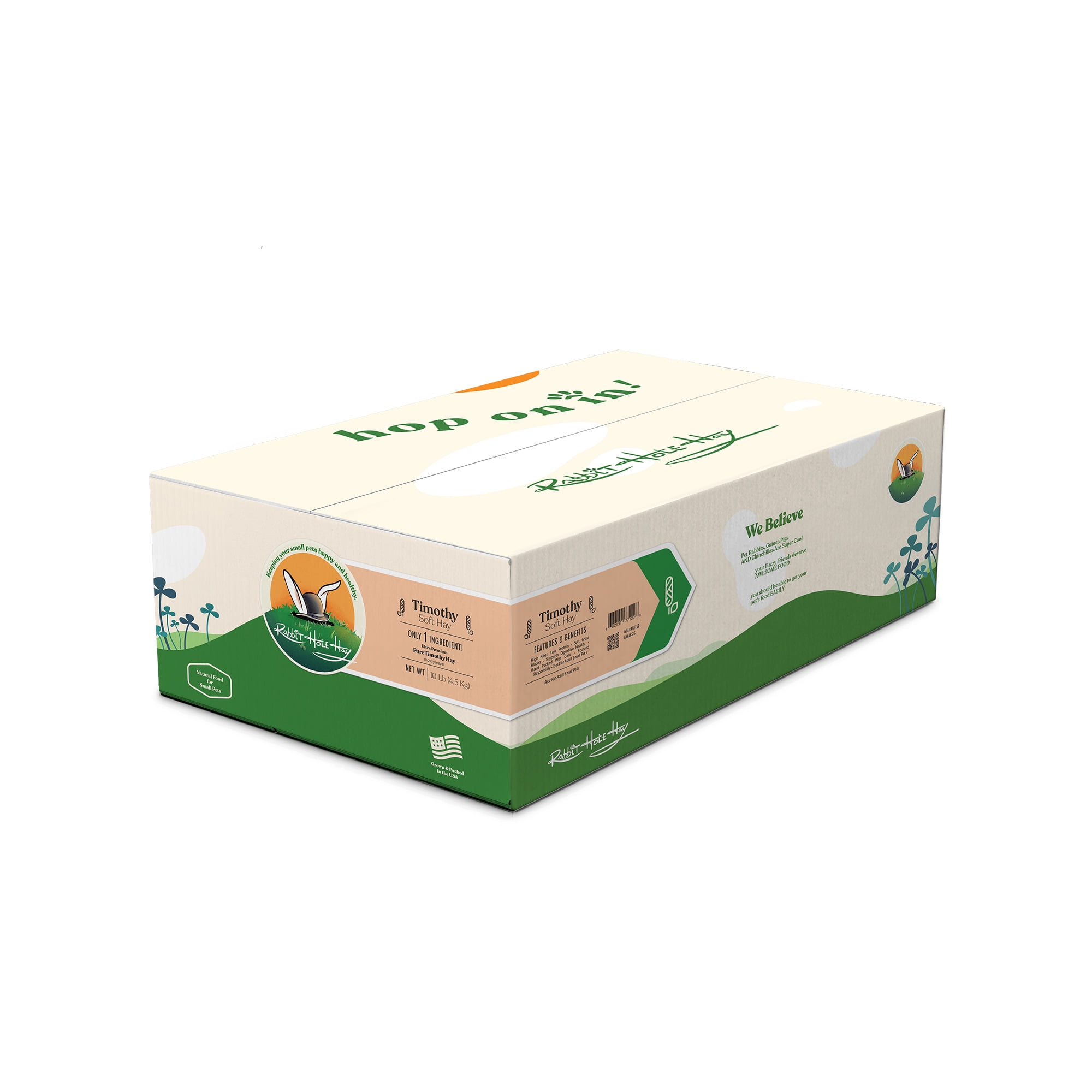 Rabbit Hole Hay Ultra Premium Medium Timothy Hay - Walmart.com