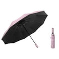 thumbnail image 7 of PPgejGEK 10-Rib Automatic Open Close Umbrella with Black Glue Sun Protection Foldable Compact Windproof 500g for Men Women Travel Rain Sun All Weather, 7 of 7
