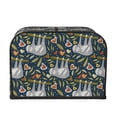thumbnail image 2 of Picia Cute Sloth Print 4 Slice Toaster Cover , Toaster Protector Dustproof Kitchen Appliance Cover, Kitchen Appliance Dustproof Protector, 2 of 7