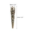 thumbnail image 2 of Uxcell 41mm Corsage Decorative Holder Brooch Pin Vase Pocket Boutonnieres Holder Bronze 15 Pcs, 2 of 6