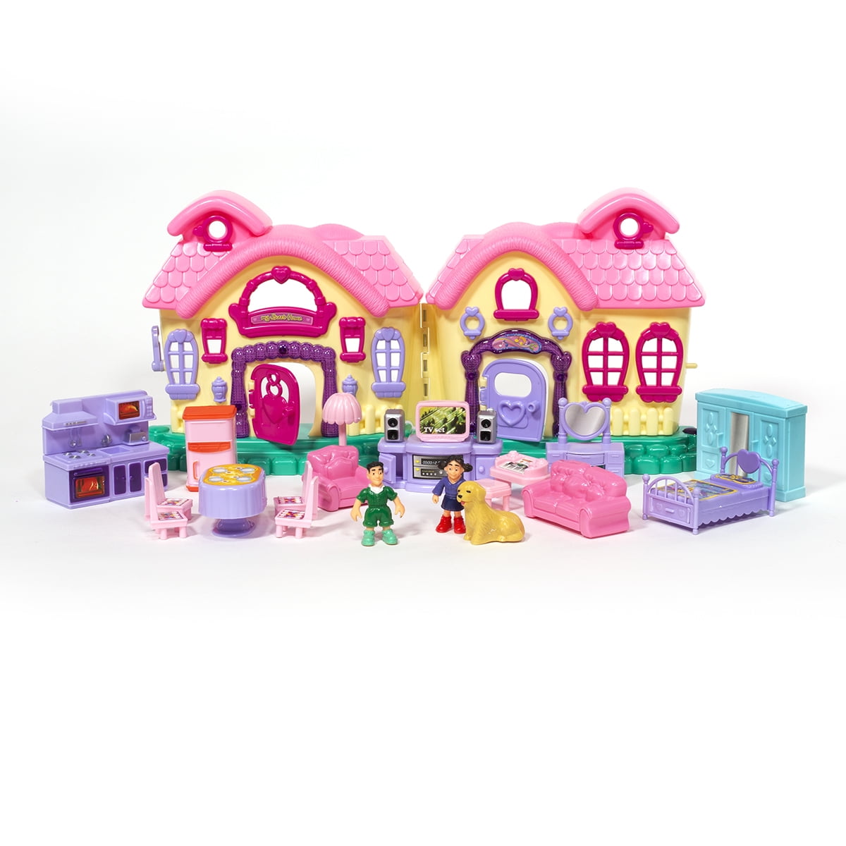 mini doll house set