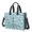 Unicorn and Narwhal Blue Pattern, variant on Unicorn and Dinosaur Blue Pattern Canvas Messenger Tote Bag, Nurse Handbag with Multi Pockets & Removable Strap, Durable Canvas Gifts for Women Men Teacher Nurse
