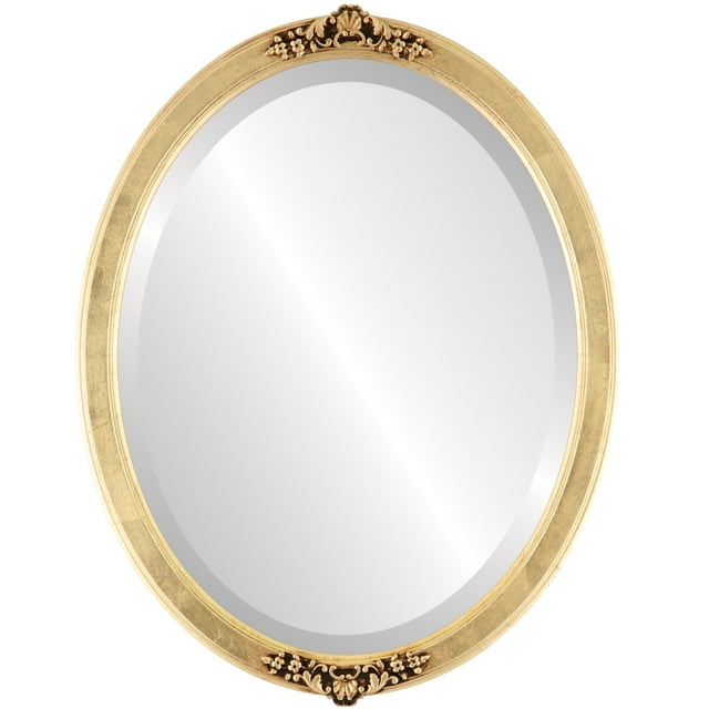 Athena Framed Mirror - Gold Leaf