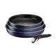 thumbnail image 1 of Bateria de Cocina , Juego de 3 sartenes de 22/24/26 cm con Mango Removible, Apto para todas las estufas excepto inducción, Antiadherente seguro, Termo Señal, 1 of 3