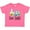 Hot Pink, variant on Inktastic Future Scientist with Beakers, Test Tubes and Formulas Boys or Girls Baby T-Shirt