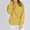 Yellow, variant on Axiiglly Sweatshirt for Women Casual Pullover Solid Color Sweatshirt Long Sleeve Soft Loose Fit Sweatshirt Cute Fall Plain Zip Up Sweatshirt Jackets