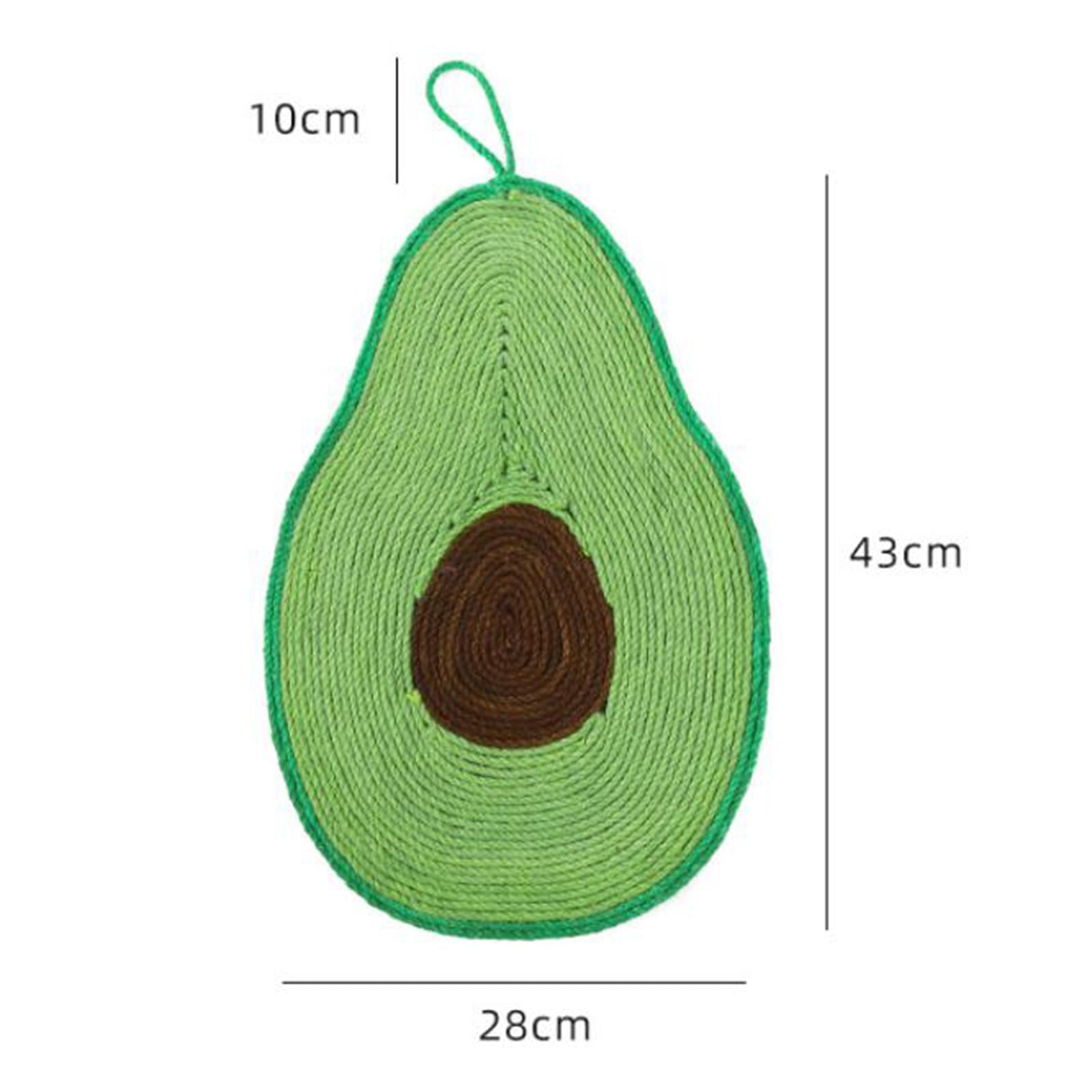 Natural Sisal Cat Scratcher Mat Non Slip for Indoor Cats Rug Floor Scratching Mat Scratch Pad for Protect Carpets Cat Grinding Claws Green