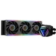thumbnail image 3 of MSI MAG Coreliquid C360 V2 - AIO ARGB CPU Liquid Cooler - 360mm Radiator - EZ Swap Water Block - Double Ball Bearing 120mm ARGB PWM Fans x3 - LGA 1700/1851, AM5 / AM4, Black, 3 of 5