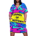 thumbnail image 1 of Sonidos de Motown Vestido de bolsillo suelto Vestidos de noche de lujo 2025 Vestidos de noche para mujer Vestido suelto para mujer, 1 of 7