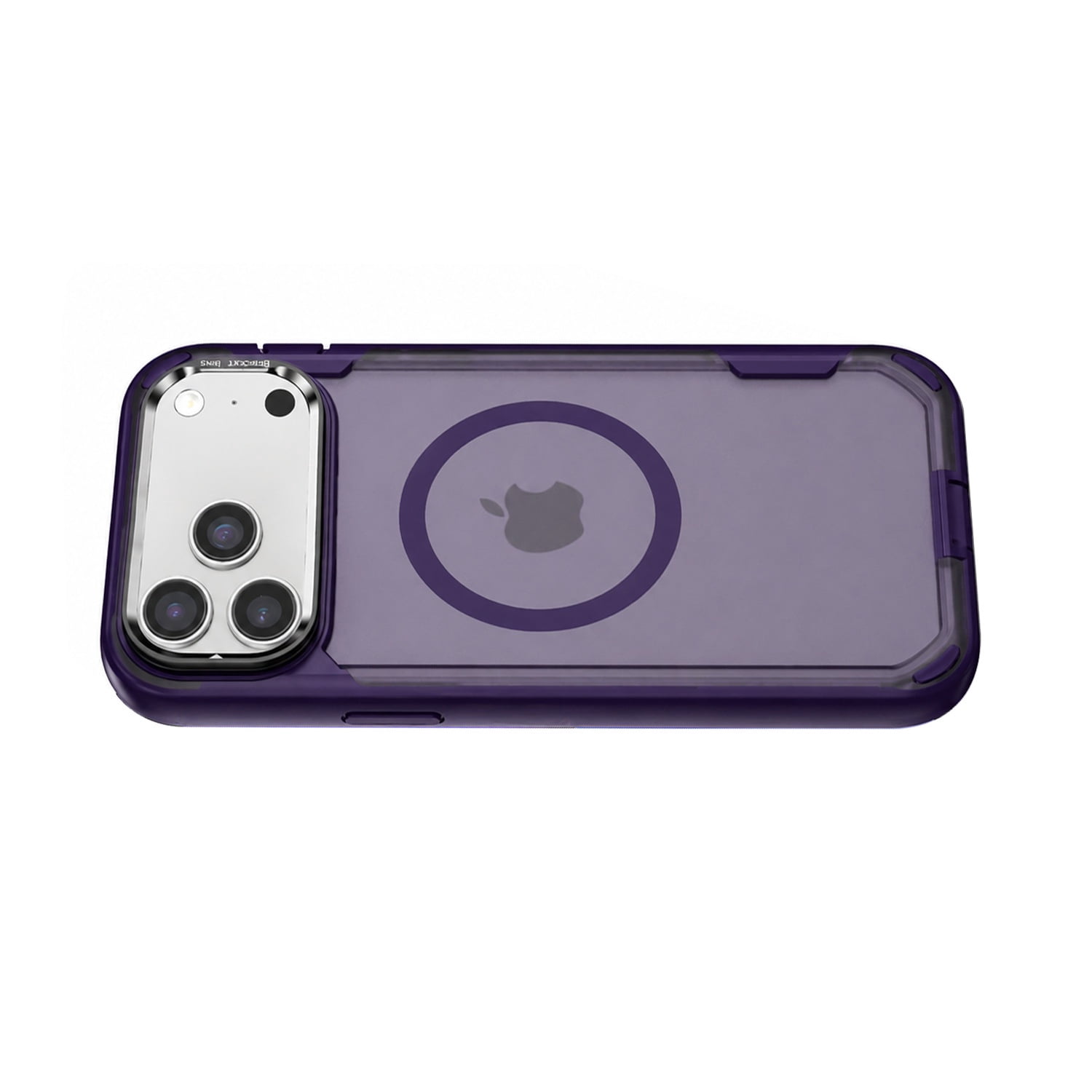 Heavy-Duty Magnetic Case with Camera Kickstand for iPhone 17 Pro Max - Purple