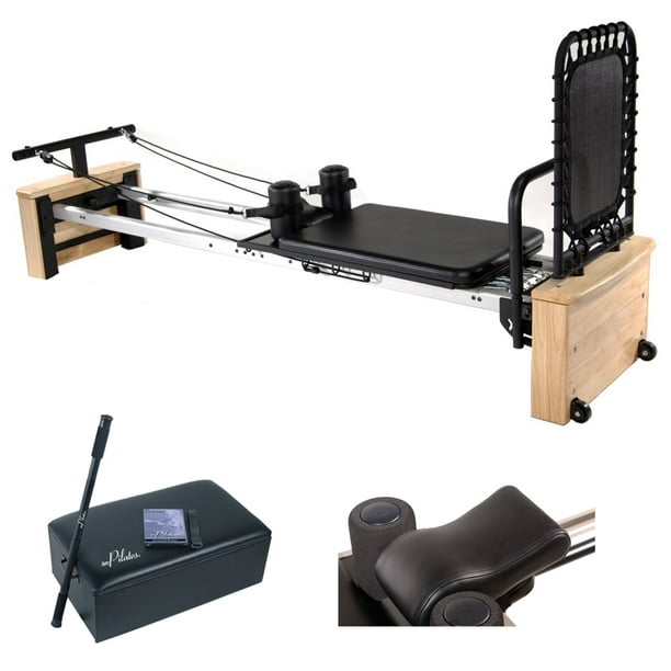 Stamina Aeropilates Pro Xp557 Along With Head Neck Pillow Pilates Box And Pole Walmart Com