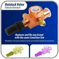 thumbnail image 6 of Appli Parts APRV-VA05 Rotolock Valve V05 1-1/4 in x 7/8 in ODF solder connection Universal replacement valve will work for refrigeration and air conditioning systems, 6 of 7