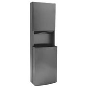 B-43949 Contura Series Surface Mount Paper Towel Dispenser and Waste Receptacle By TableTop King by TableTop King
