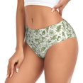 thumbnail image 2 of Balery Green Rabbit Ropa Interior de Algodón para Mujer con Dibujo – Braguitas Cómodas y Elásticas, Estilo Clásico-X-Small, 2 of 6