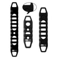 thumbnail image 3 of Juego de tornillos de tuerca de sección de riel Accesorio de juguete de metal con acabado negro de aleación de zinc para ranuras M-lock 3/7/11 kenally OD000216-00B, 3 of 6