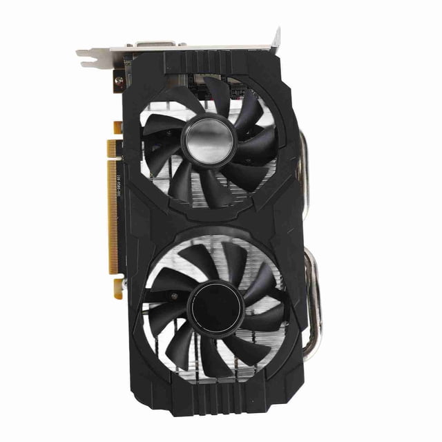 Tarjeta Gráfica Para Juegos, Tarjeta Gráfica RX 580, Buen Rendimiento, Compatible Con 8K, 2 Ventiladores De Refrigeración Para Oficina