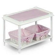 Badger Basket Doll Changing Table With Wicker Baskets