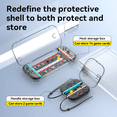thumbnail image 2 of Étui de Protection pour Nintendo Switch 2 avec Fente pour 14 Cartes et Boîte de Rangement pour Joy-Con, 2 of 12