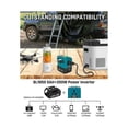 thumbnail image 3 of 200W Li-Ion Battery Power Inverter for Makita 18V to AC 120V, 3 of 5
