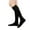 Black, variant on Women's Classic Solid Color Mid-Calf To Knee-High Socks Versatile Stretchy Crew Socks Soft Breathable Cotton Blend Leg Warmers For Boots Sneakers Office School Casual Daily Wear Fashion(Yellow)