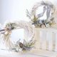 thumbnail image 3 of Anillo de corona de ratán de 10-30cm, decoración de huevo de Pascua artesanal, guirnalda de flores artificiales, regalos de fiesta, decoración de boda, hogar y Navidad, 3 of 4