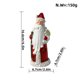 thumbnail image 5 of Nuevo adorno de Papá Noel con luz de noche pequeña, artesanía de resina, decoración creativa para el escritorio del hogar, regalo, 5 of 5
