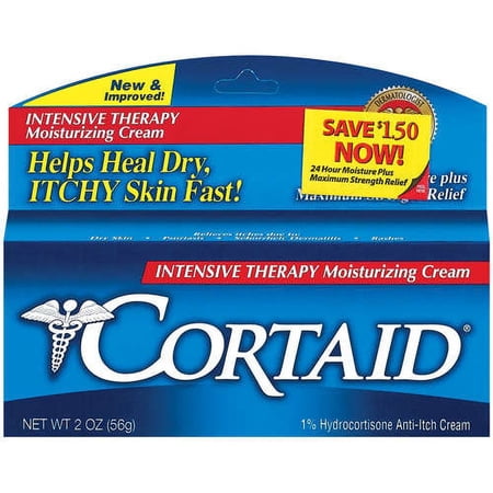 Johnson & Johnson Cortaid Anti-Itch Cream, 2 oz
