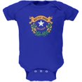thumbnail image 1 of Born and Raised Nevada State Flag Soft Baby One Piece, 1 of 1